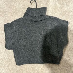 SHEIN Charcoal Cowl Neck Sweater
